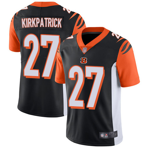 Cincinnati Bengals Limited Black Men Dre Kirkpatrick Home Jersey NFL Footballl #27 Vapor Untouchable->cincinnati bengals->NFL Jersey